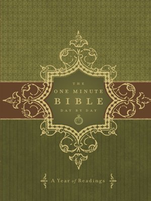cover image of One Minute Bible Day by Day